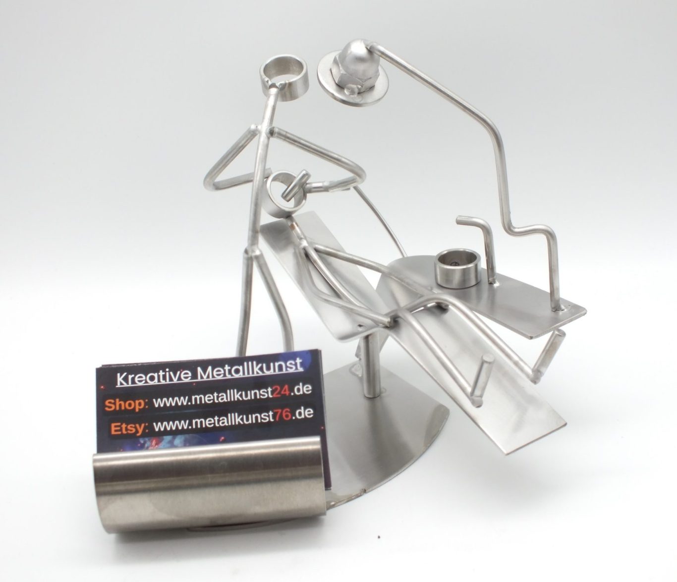 Edelstahl Visitenkartenhalter Visitenkarten Halter für ihr Geschäft