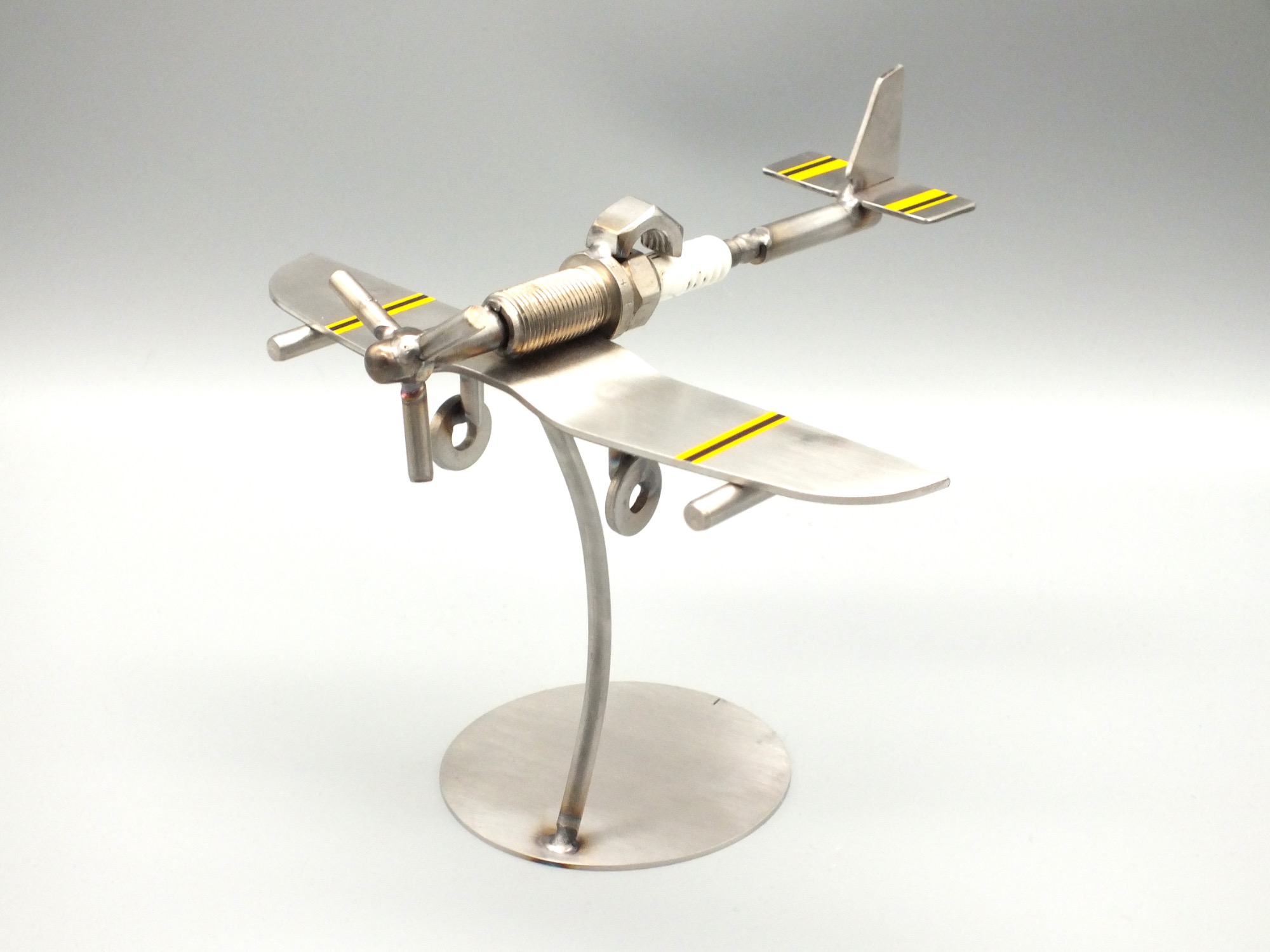 Edelstahl Flugzeug Edelstahl Modellflugzeug