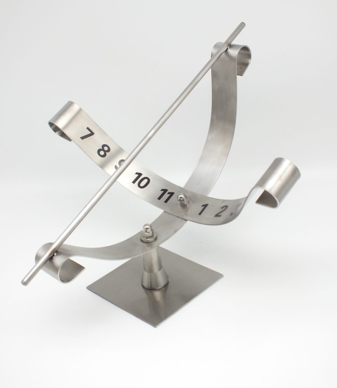 Edelstahl Sonnenuhren / Deko Artikel Edelstahl Deko Sonnenuhren