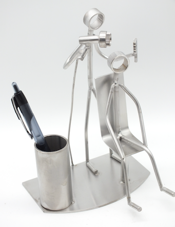 Edelstahl Stiftständer Edelstahl Stiftständer mit verschiedenen Motiven